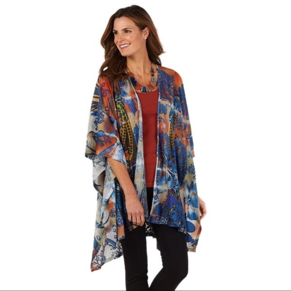 Women Soft Surroundings One Size Fits Most Duster